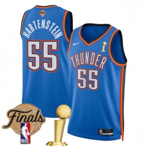 NBA Oklahoma City Thunder blue jersey