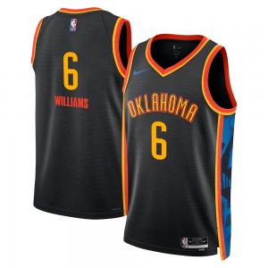 NBA Oklahoma City Thunder black jersey