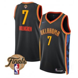 NBA Oklahoma City Thunder black jersey
