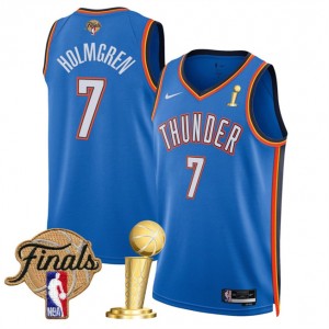 NBA Oklahoma City Thunder blue jersey