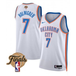 NBA Oklahoma City Thunder white jersey
