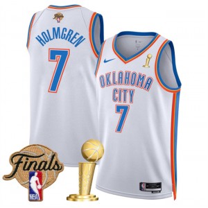 NBA Oklahoma City Thunder white jersey