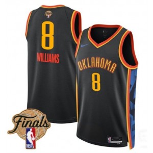 NBA Oklahoma City Thunder black jersey