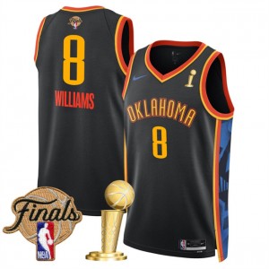 NBA Oklahoma City Thunder black jersey