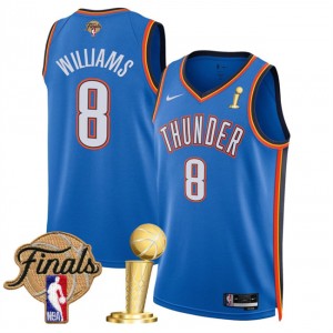 NBA Oklahoma City Thunder blue jersey