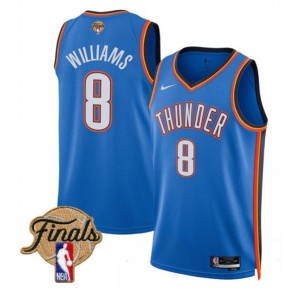 NBA Oklahoma City Thunder blue jersey