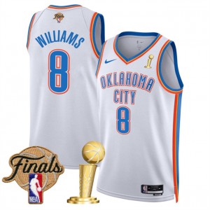 NBA Oklahoma City Thunder white jersey