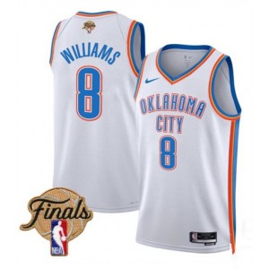 NBA Oklahoma City Thunder white jersey