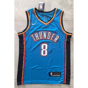 NBA Oklahoma City Thunder blue jersey