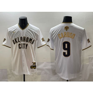 NBA Oklahoma City Thunder white Vapor jersey
