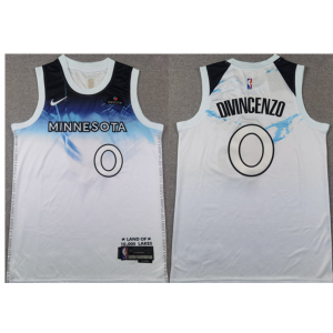 NBA Minnesota Timberwolves white jersey