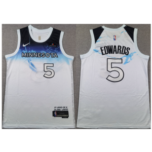 NBA Minnesota Timberwolves white jersey