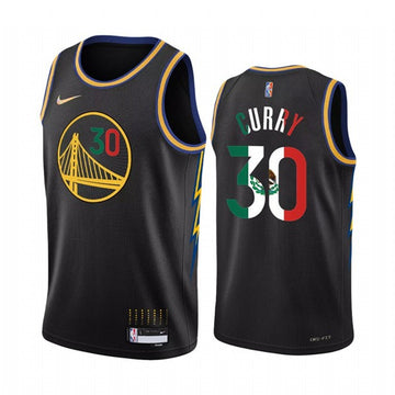 NBA Golden State Warriors black jersey