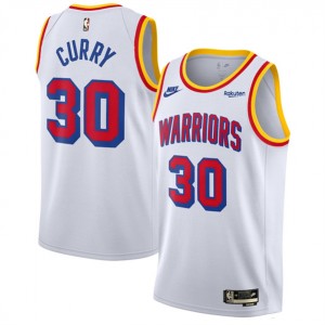 NBA Golden State Warriors white jersey