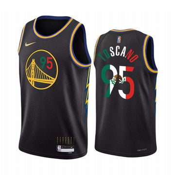 NBA Golden State Warriors black jersey