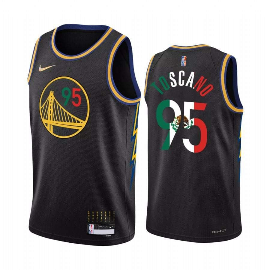 NBA Golden State Warriors black jersey