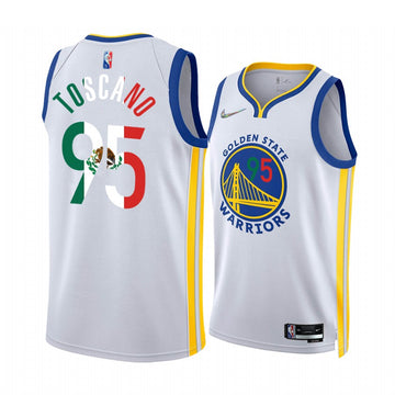 NBA Golden State Warriors white jersey