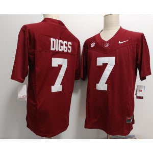 NCAA Alabama Crimson Tide red Vapor jersey