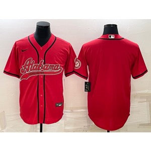 NCAA Alabama Crimson Tide red Vapor jersey
