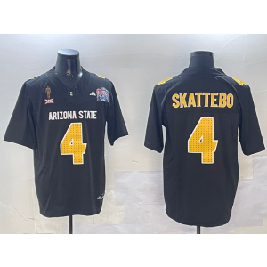NCAA Arizona State NCAA Arizona State 4 C black jersey