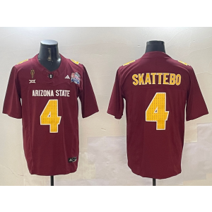 NCAA Arizona State NCAA Arizona State 4 C red jersey