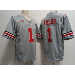 NCAA Ohio State Buckeyes grey Vapor jersey