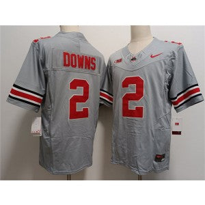 NCAA Ohio State Buckeyes gray Vapor jersey