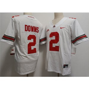 NCAA Ohio State Buckeyes white Vapor jersey