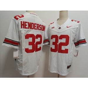 NCAA Ohio State Buckeyes white Vapor jersey