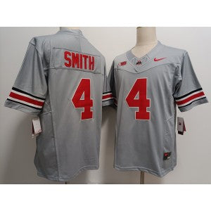 NCAA Ohio State Buckeyes grey Vapor jersey