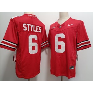 NCAA Ohio State Buckeyes red Vapor jersey