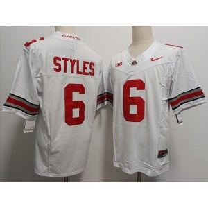 NCAA Ohio State Buckeyes white Vapor jersey