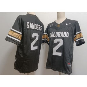 NCAA Colorado Buffaloes black Vapor jersey