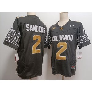 NCAA Colorado Buffaloes black Vapor jersey