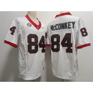 NCAA Bulldogs NCAA Bulldogs 84 McCONKEY white Vapor jersey