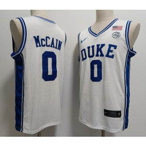 NCAA Duke Blue Devils white jersey