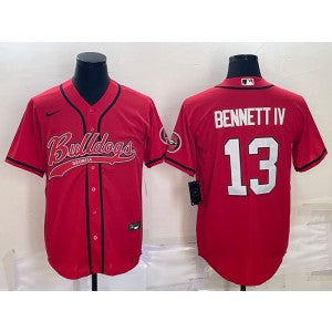NCAA Georgia Bulldogs red Vapor jersey