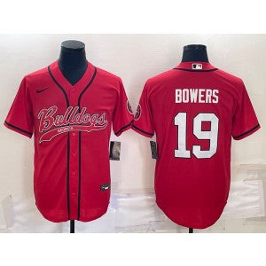 NCAA Georgia Bulldogs red Vapor jersey