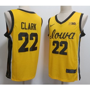 NCAA Iowa Hawkeyes yellow Vapor jersey