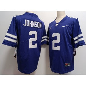 NCAA Kansas State Wildcats purple Vapor jersey