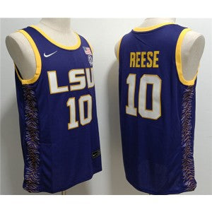 NCAA LSU Tigers purple Vapor jersey