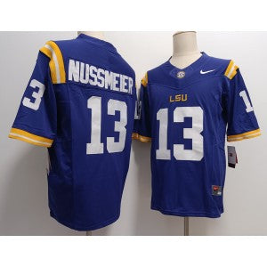 NCAA LSU Tigers purple Vapor jersey