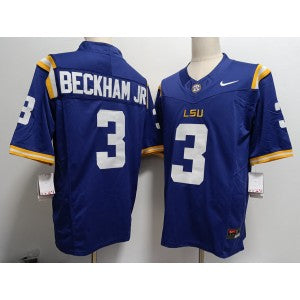 NCAA LSU Tigers purple Vapor jersey