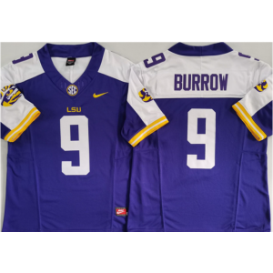 NCAA LSU Tigers purple Vapor jersey