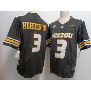 NCAA Missouri Tigers black Vapor jersey