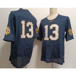 NCAA Notre Dame Fighting Irish navy Vapor jersey