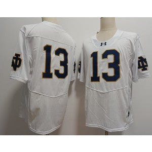 NCAA Notre Dame Fighting Irish white Vapor jersey