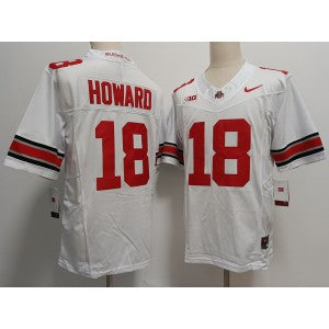 NCAA Ohio State Buckeyes white Vapor jersey