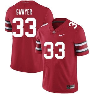 NCAA Ohio State Buckeyes red Vapor jersey