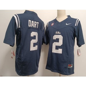 NCAA Ole Miss Rebels navy Vapor jersey